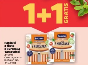 Parówki z fileta z kurczaka Tarczyński