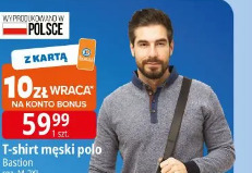 T-shirt męski polo Bastion