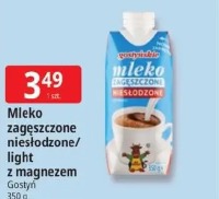 Mleko zagęszczone niesłodzone/light z magnezem Gostyń