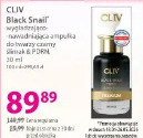 Cliv Black Snail intensywnie regenerująca ampułka do twarzy