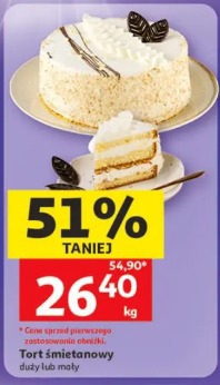 Tort śmietanowy