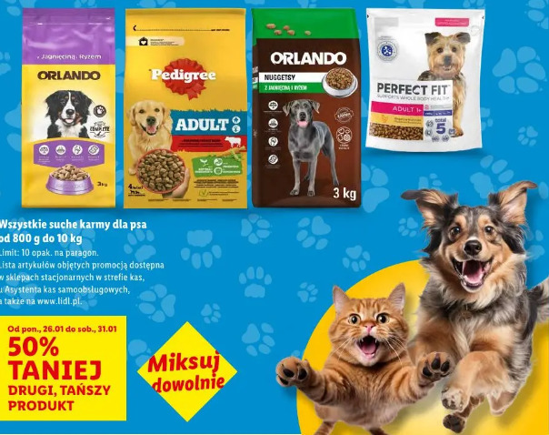 Wszystkie suche karmy psa psa od 800g do 10 kg