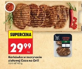 Karkówka w marynacie ziołowej Czas na Grill