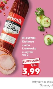 Olewnik Kiełbasa sucha krakowska z szynki