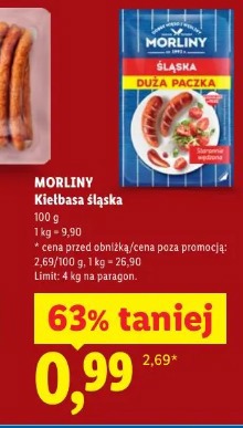 MORLINY Kiełbasa śląska 