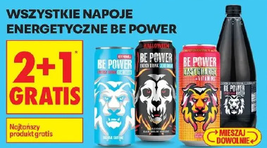 Be Power napoje energetyczne