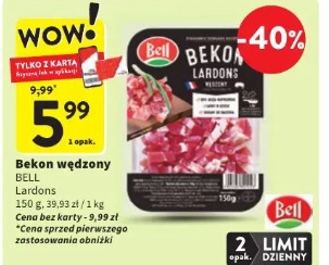 Bekon wędzony Bell Lardons