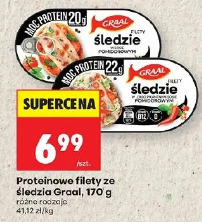 Proteinowe filety ze śledzia Graal