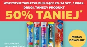 Wszystkie tabletki musujące