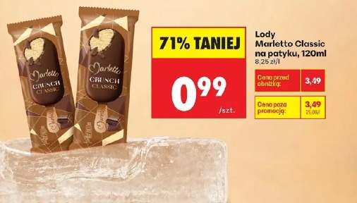 Marletto Classic lody na patyku