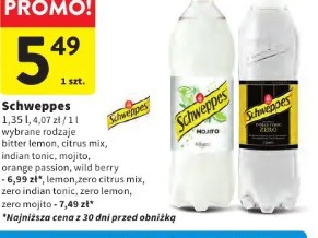 Schweppes napój gazowany