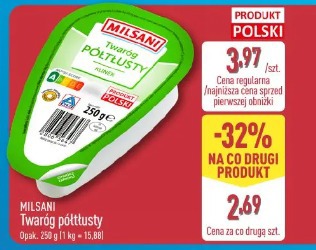 Milsani Twaróg półtłusty