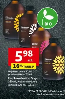 Bio kombucha Vigo