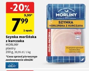 Szynka morlińska z kurczaka Morliny