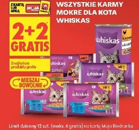 Wszystkie karmy mokre dla kota Whiskas