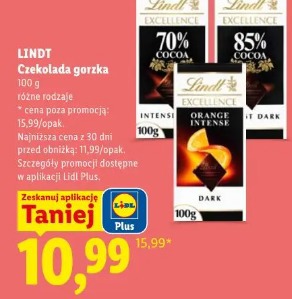 Lindt Czekolada gorzka