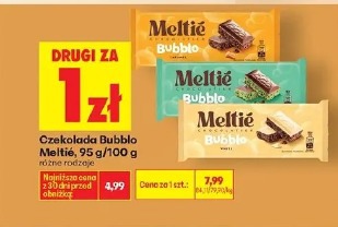 Czekolada Bubbl Meltie