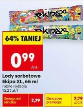 Lody sorbetowe Ekipa XL