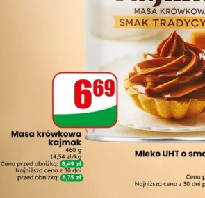 Masa krówkowa kajmak Delecta