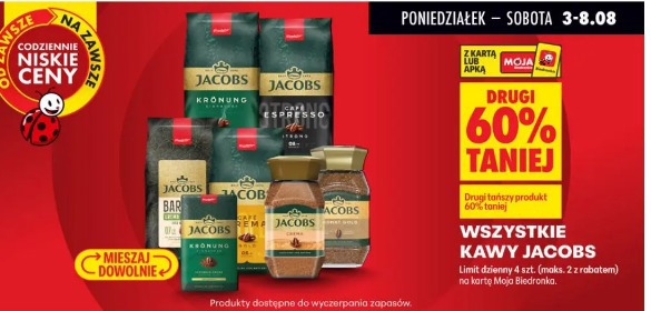 Wszystkie kawy Jacobs