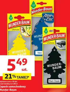 Zapach samochodowy Wunder-Baum