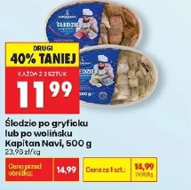 Śledzie po gryficku lub po wolińsku Kapitan Navi