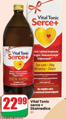 Vital Tonic serce+ Ekamedica