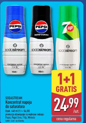 Koncentrat napoju do saturatora SodaStream