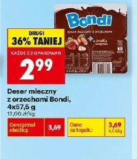 Deser mleczny z orzechami Bondi