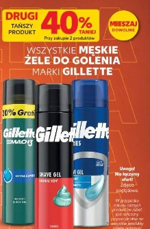 Wszystkie męskie żele do golenia marki Gillette