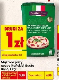 Mąka do pizzy neapolitańskiej Gusto Bello