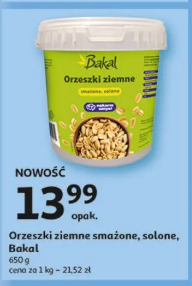 Orzeszki ziemne smażone, solone, Bakal