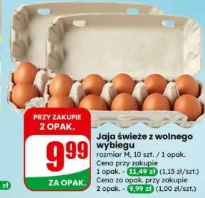 Jaja świeże z wolnego wybiegu