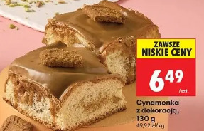 Cynamonka z dekoracją