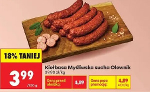Kiełbasa Myśliwska sucha Olewnik