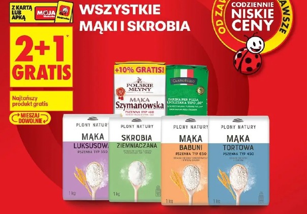 Wszystkie mąki i skrobia