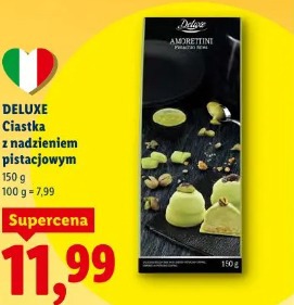 Deluxe Ciastka z nadzieniem pistacjowym