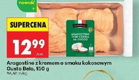 Aragostine z kremem o smaku kokosowym Gusto Bello