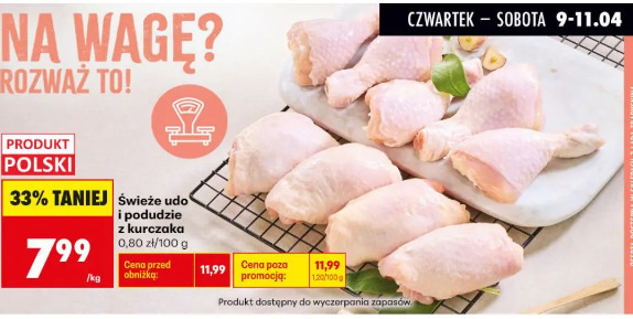 Udo i podudzie z kurczaka