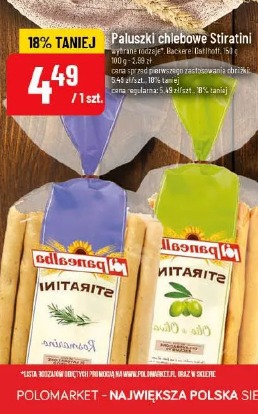 Paluszki chlebowe Stiratini