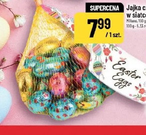 Jajka czekoladowe w siatce Baron