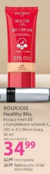 Bourjois Healthy Mix kryjący krem BB z kompleksem witamin C, E, B5 nr 01 S. Warm Ivory
