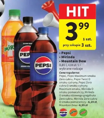 Pepsi Mirinda Mountain Dew