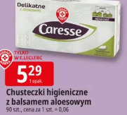Chusteczki higieniczne z balsamem aloesowym Caresse