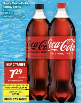 Napój Coca-Cola, Fanta, Sprite