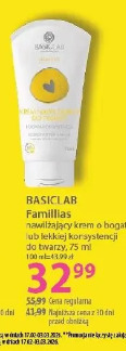 Basiclab Famillias nawilżający krem o bogatej lub lekkiej konsystencji do twarzy