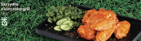 Skrzydła z kurczaka grill