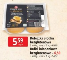 Bułeczka słodka bezglutenowa
