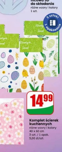 Komplet ścierek kuchennych