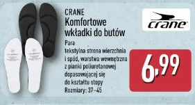 Crane Komfortowe wkładki do butów